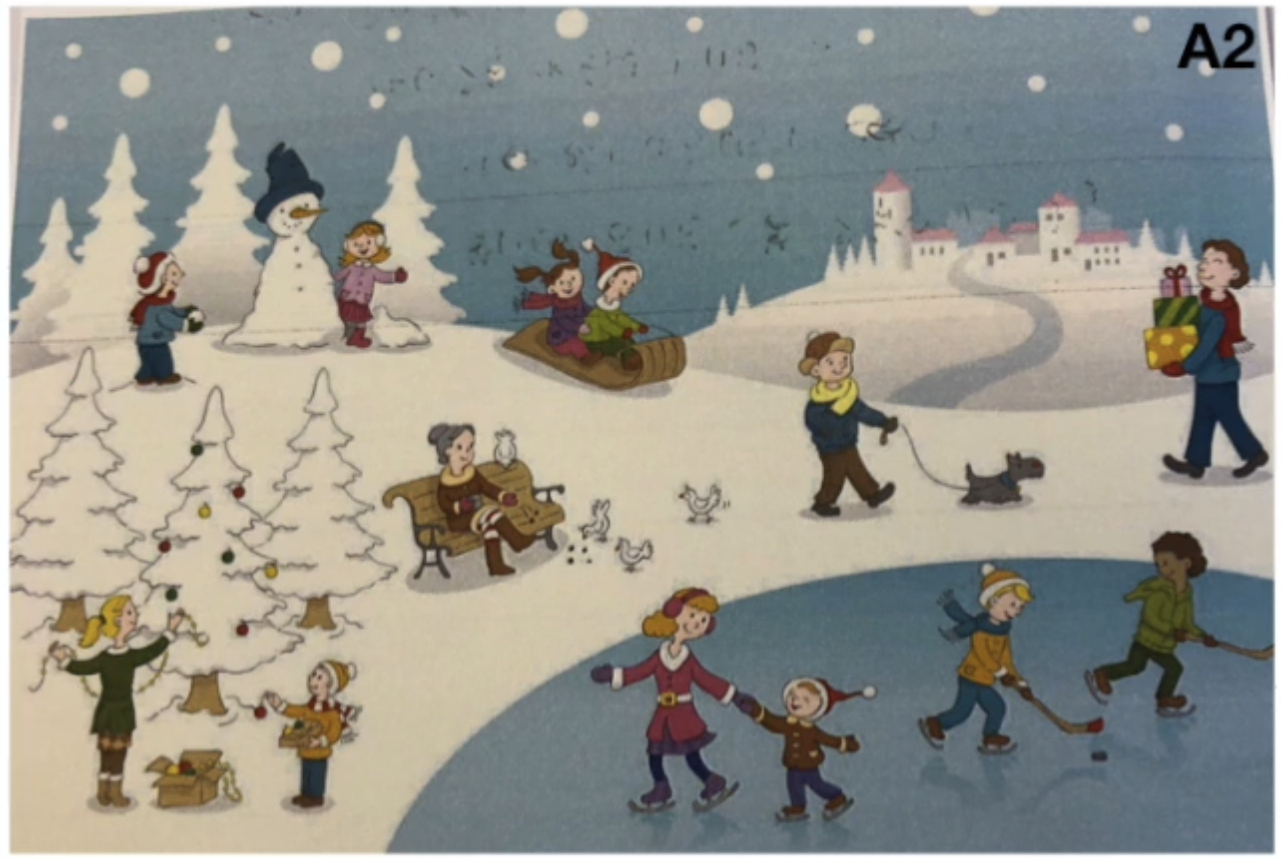 Winter day on the ice